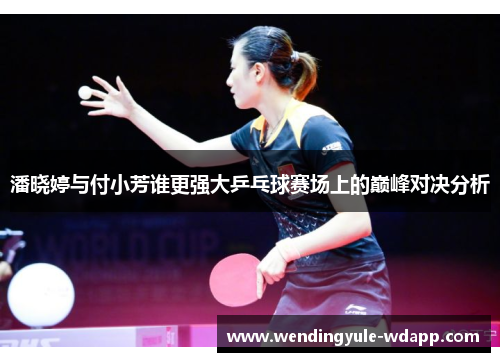 潘晓婷与付小芳谁更强大乒乓球赛场上的巅峰对决分析